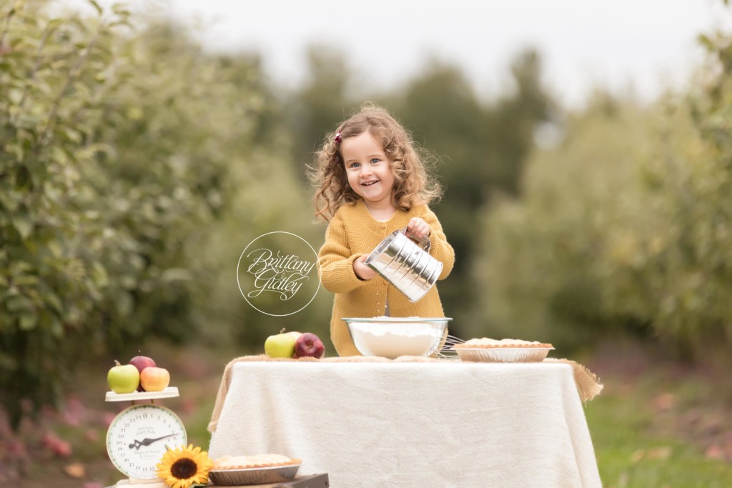 Kids Apple Pie Photo Shoot | Autumn Skies & Apple Pies Dream Session | Orchard Hills Park