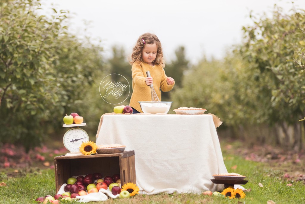 Apple Pie Photo Shoot | Autumn Skies & Apple Pies Dream Session | Orchard Hills Park