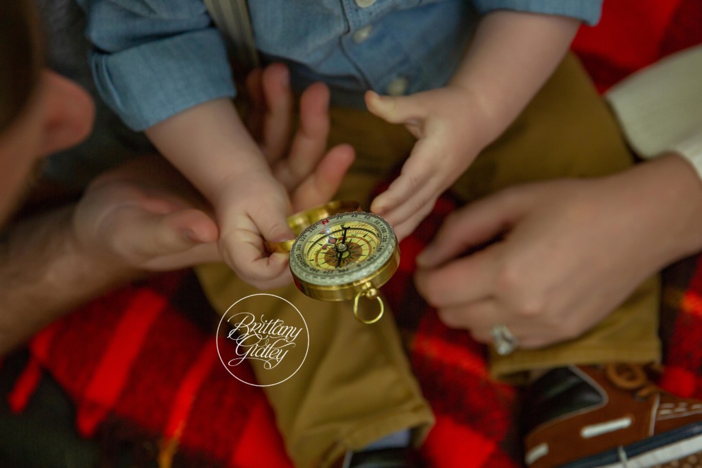 Baby Camping Themed Photo Shoot | Woodland Friends