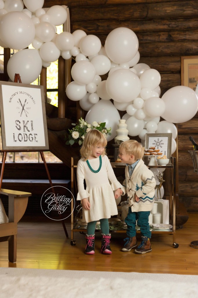 Après Ski Lodge Party Photo Shoot