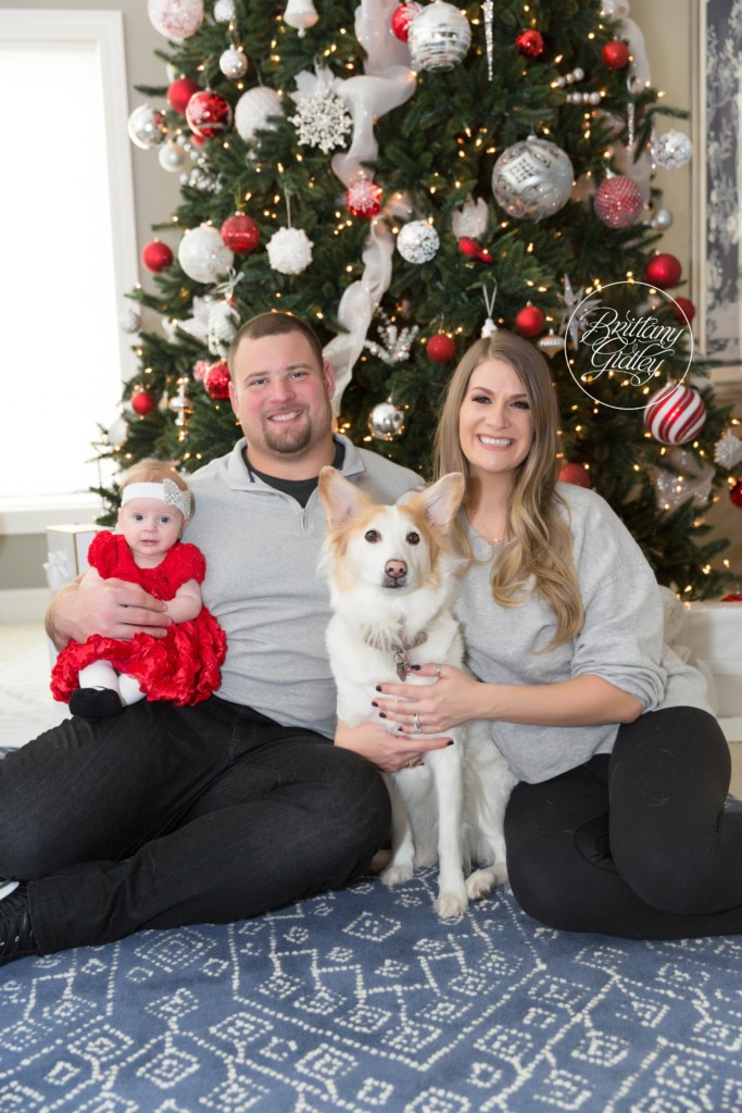 Have Yourself A Merry Little Christmas Dream Session | In Home Christmas Photo Shoot