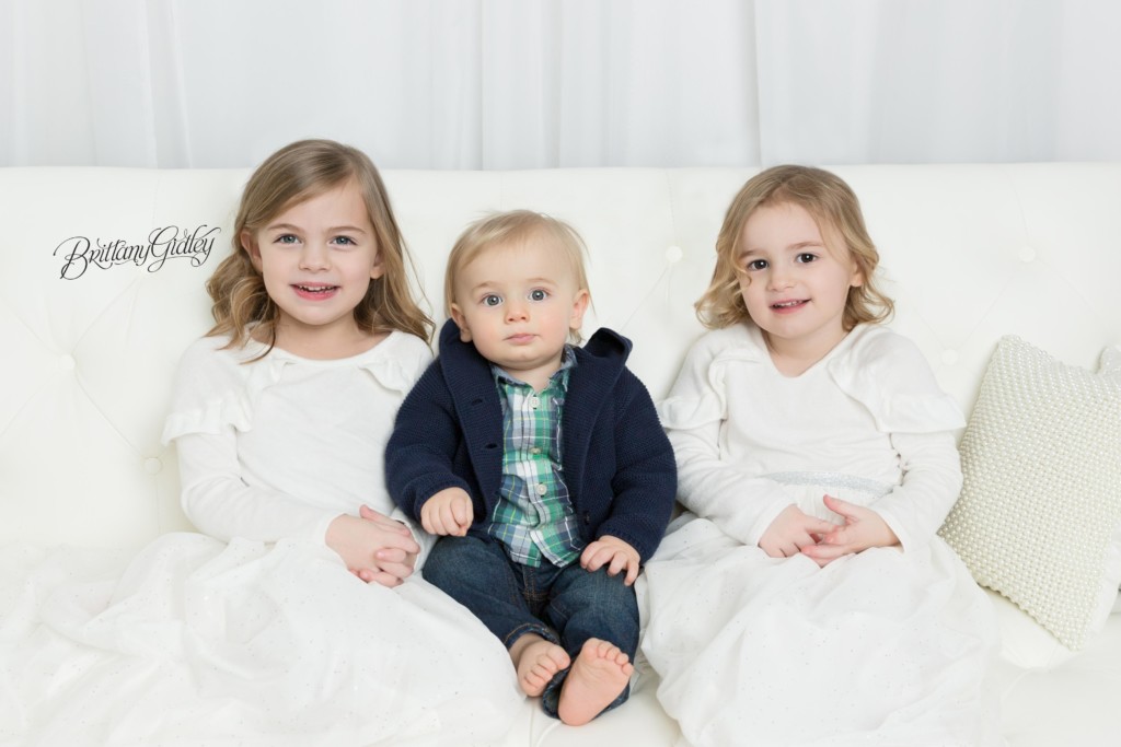 12 Month Old Baby With Siblings