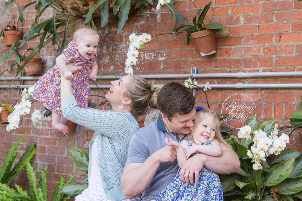 Cleveland Baby Photographers | Madeline 6 Months | Rockefeller Greenhouse