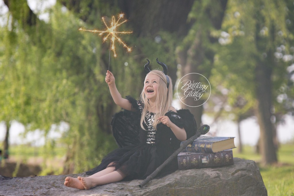 Malificent Photo Shoot | Disney Villain Kids Photo Shoot