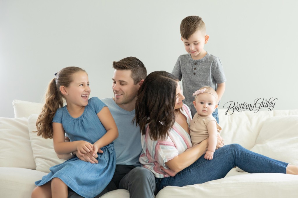 In home baby photography