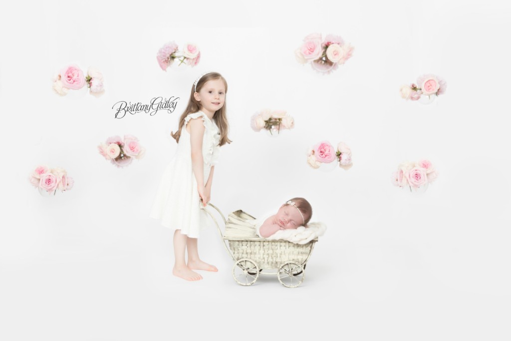 Floral Tree | Pretty In Pink Newborn Dream Session | Introducing Lillian