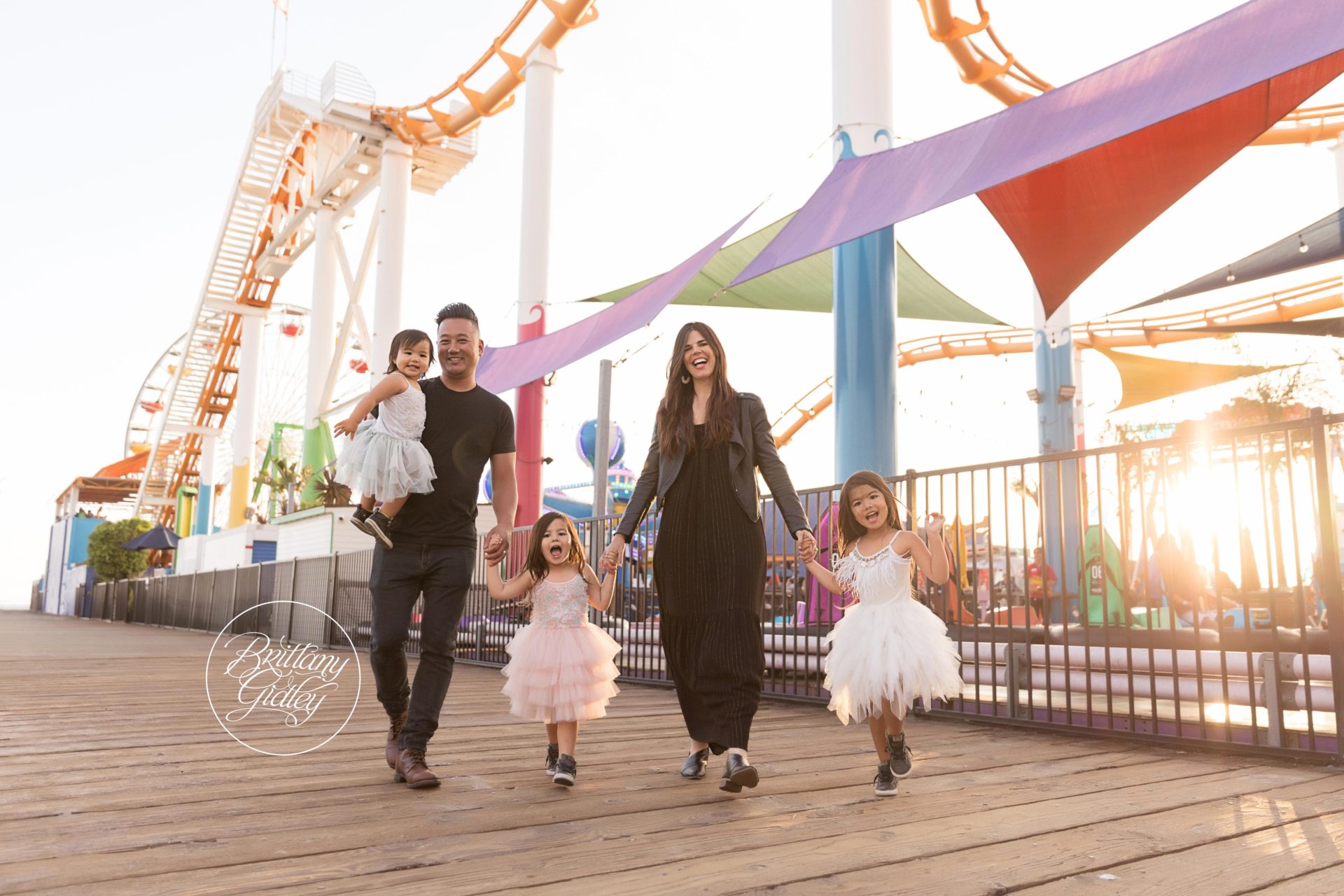 Photo Shoot at Pacific Park in Los Angeles