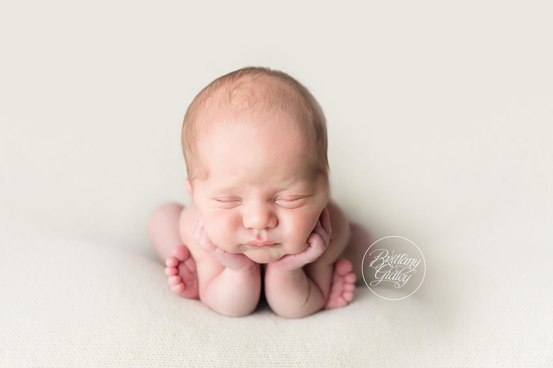 Newborn Baby Boy Photo Shoot at a Twin Newborn Photography Session
