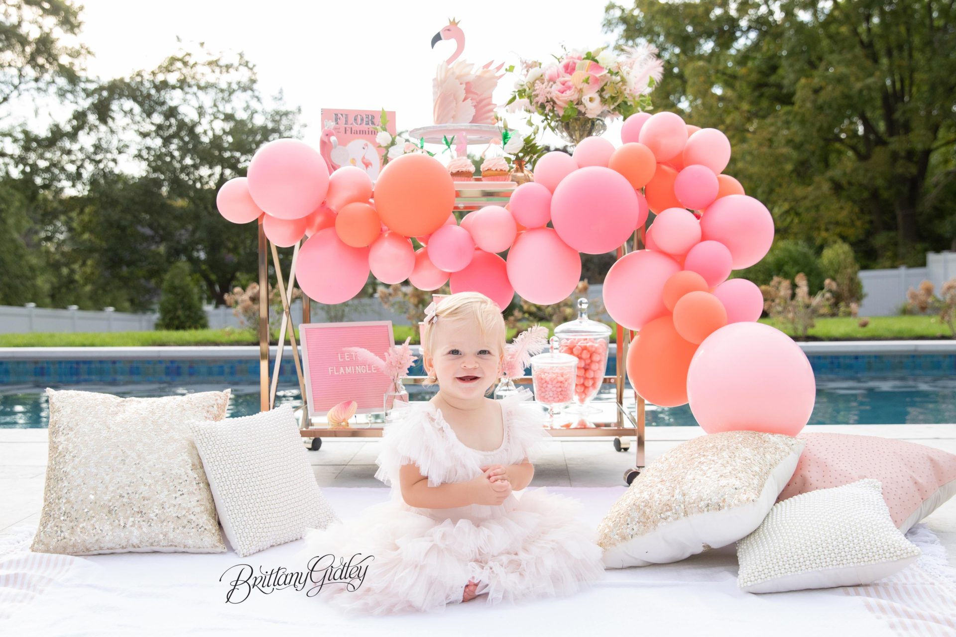 Flamingo Pool Party Photo Shoot | Flamingle Dream Session
