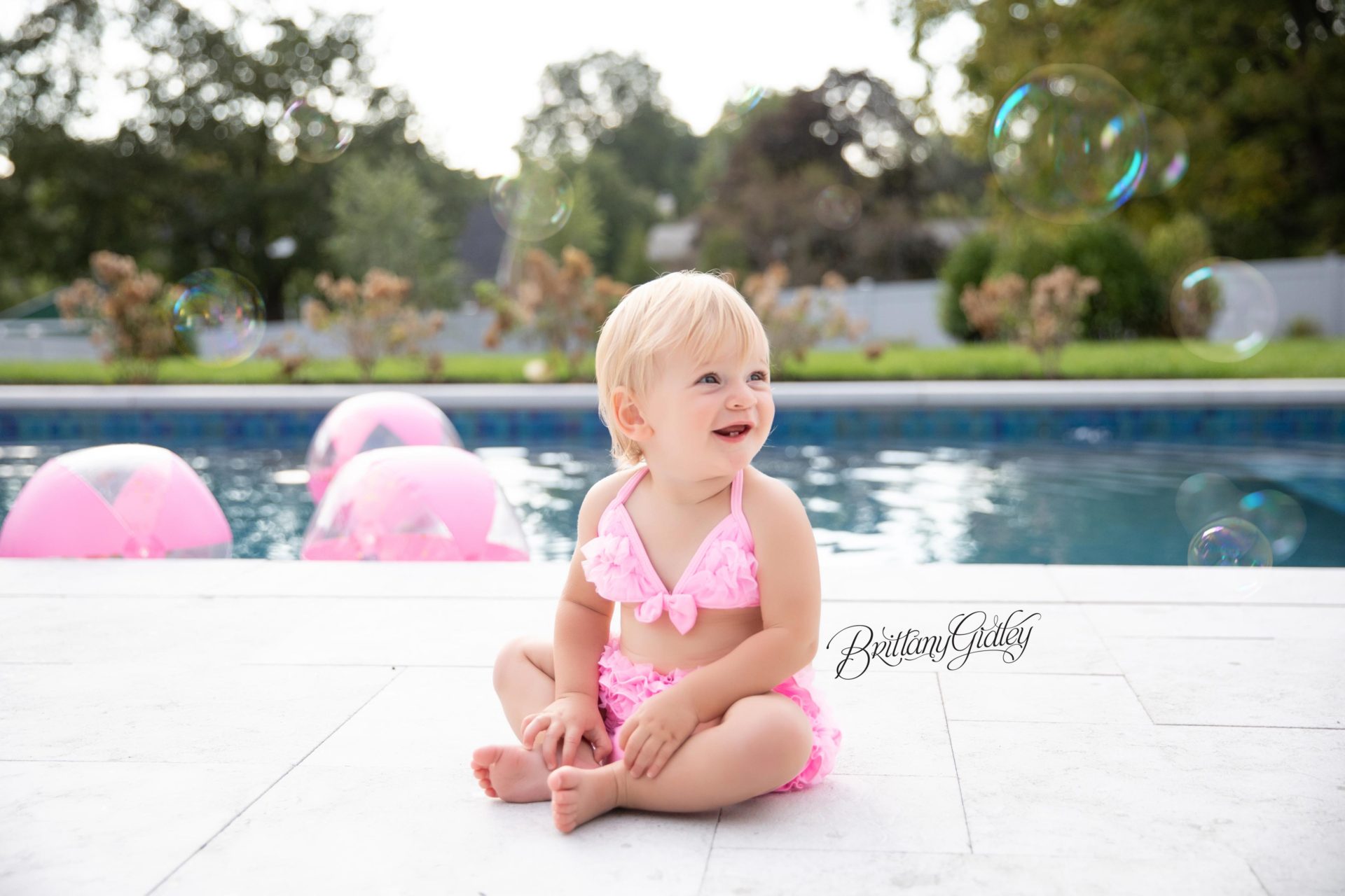 12 Month Baby Pool Party