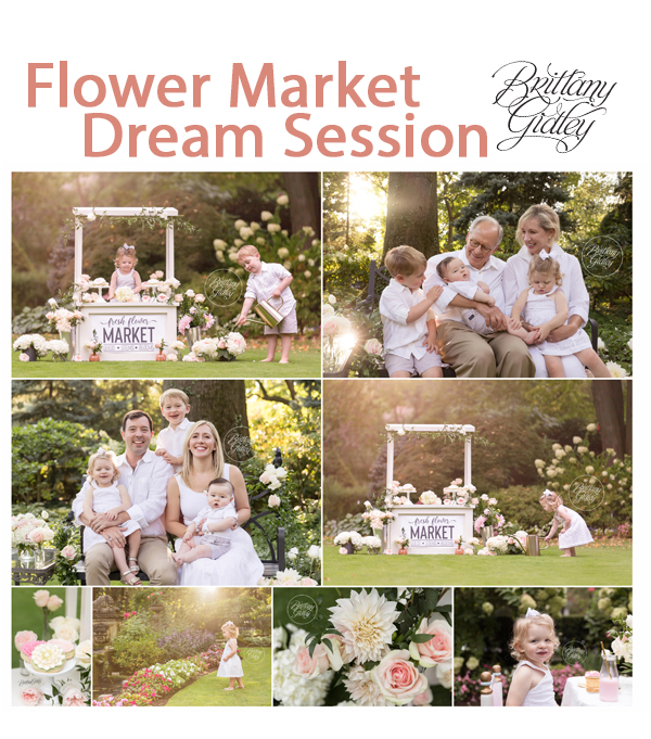 Flower Market Photo Shoot
