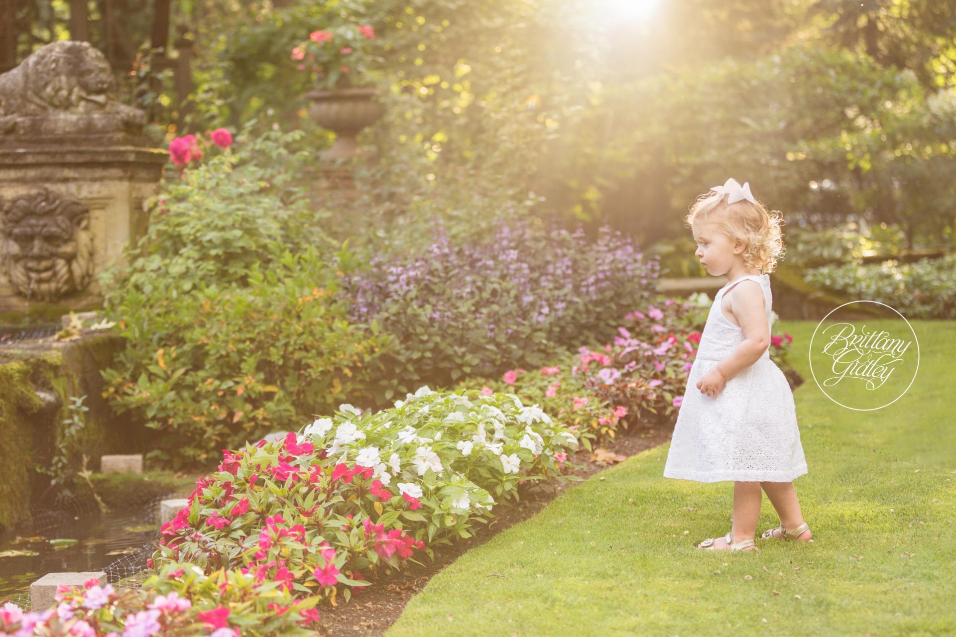Garden Photo Shoot | The Mitchell Family
