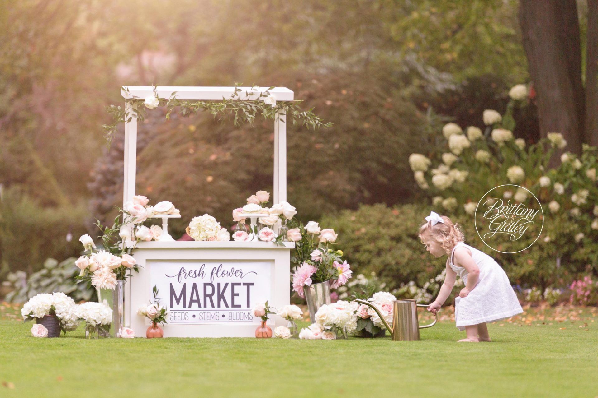 Flower Market Photo Shoot