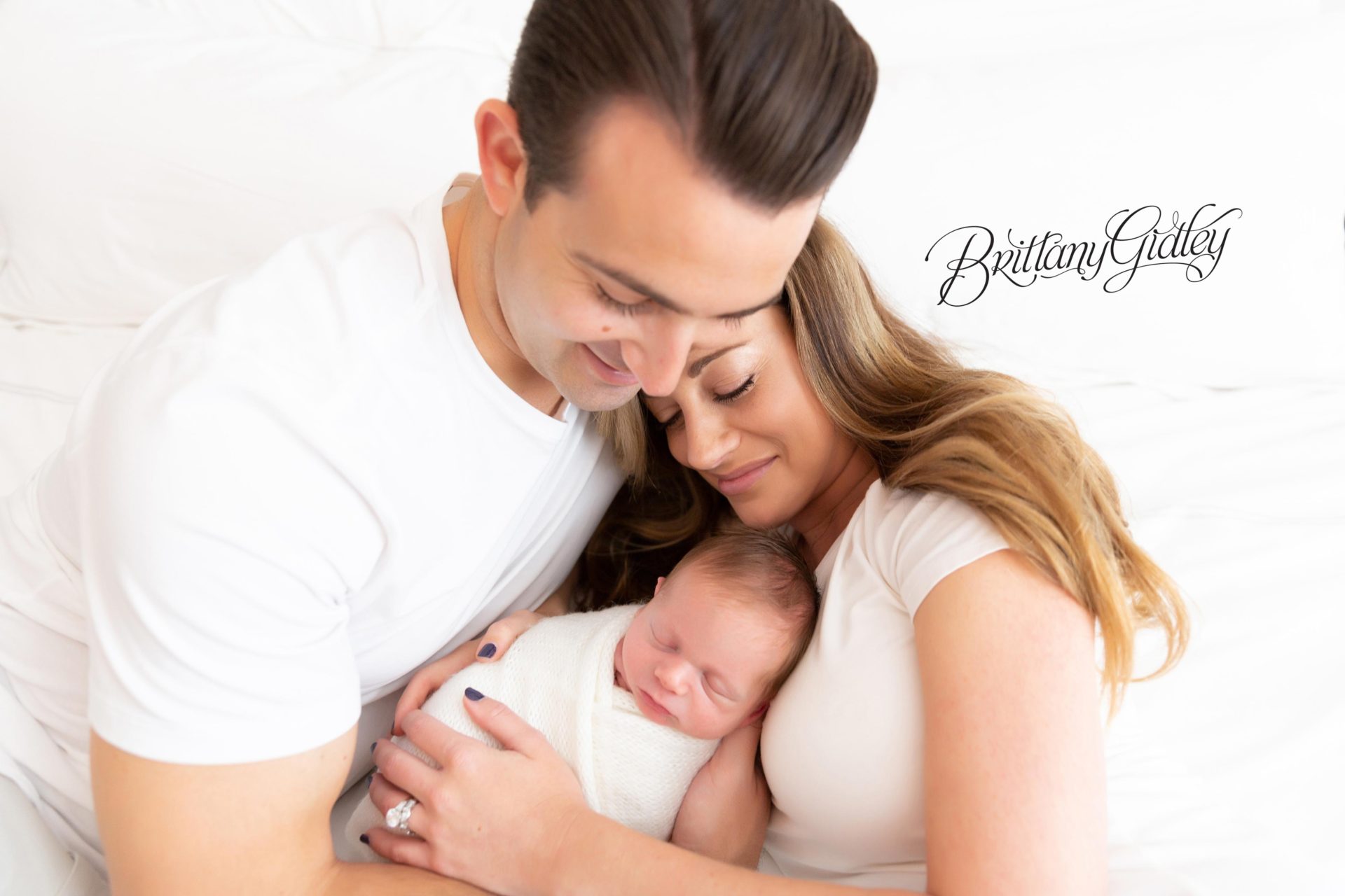 Newborn Baby In Home Photo Shoot