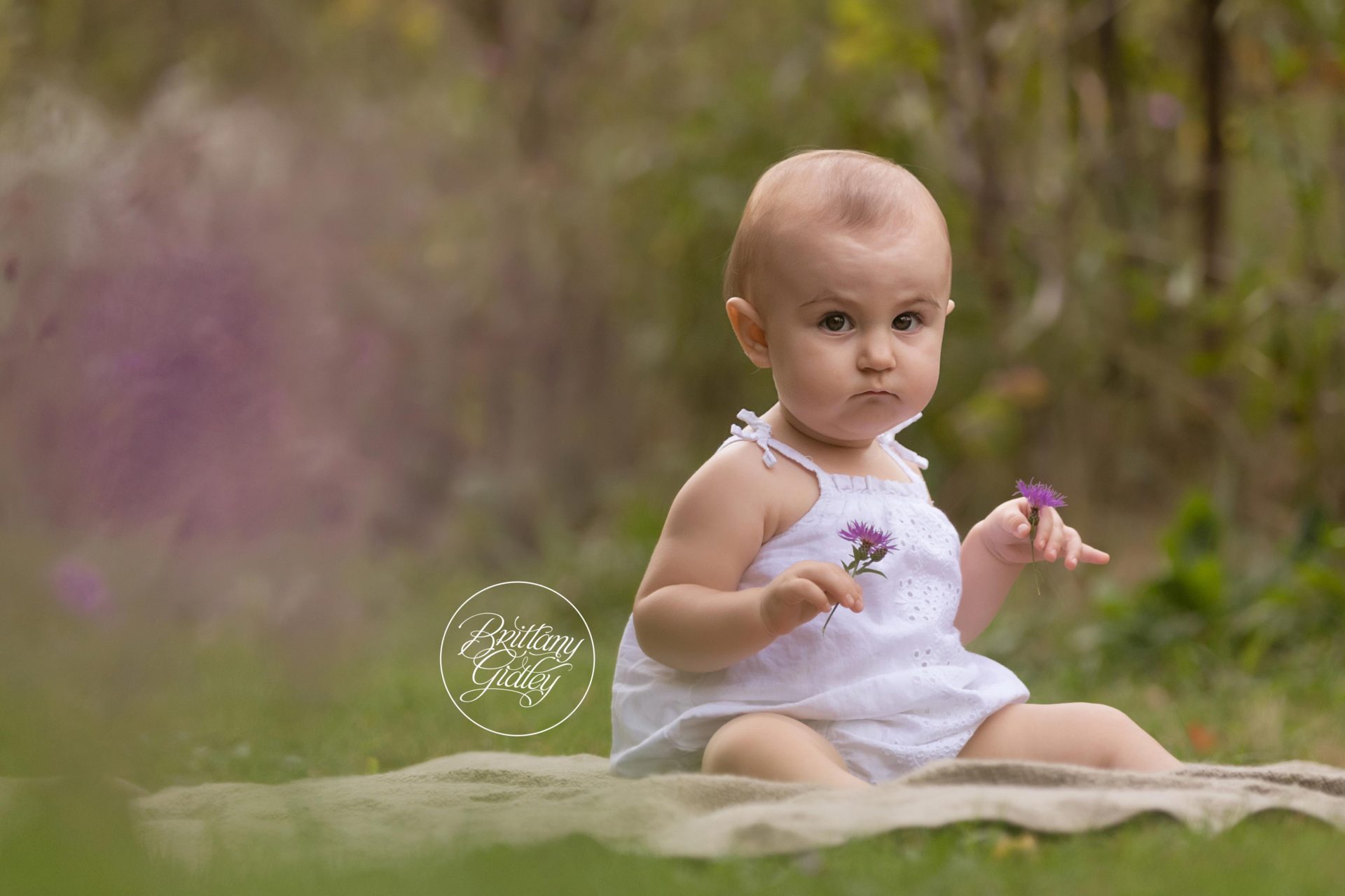 Baby Photography | Eliana 12 Months | Brecksville Reservation