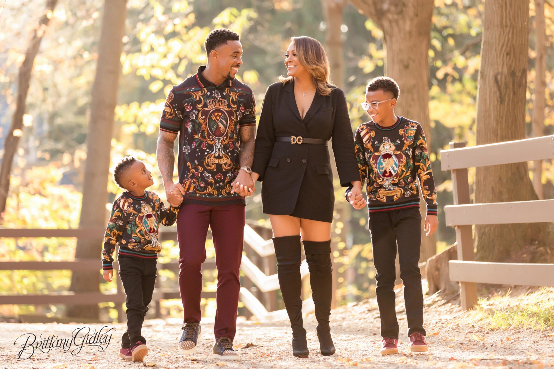 Cleveland Browns Photographer | The Burnett Family | Fortier Park