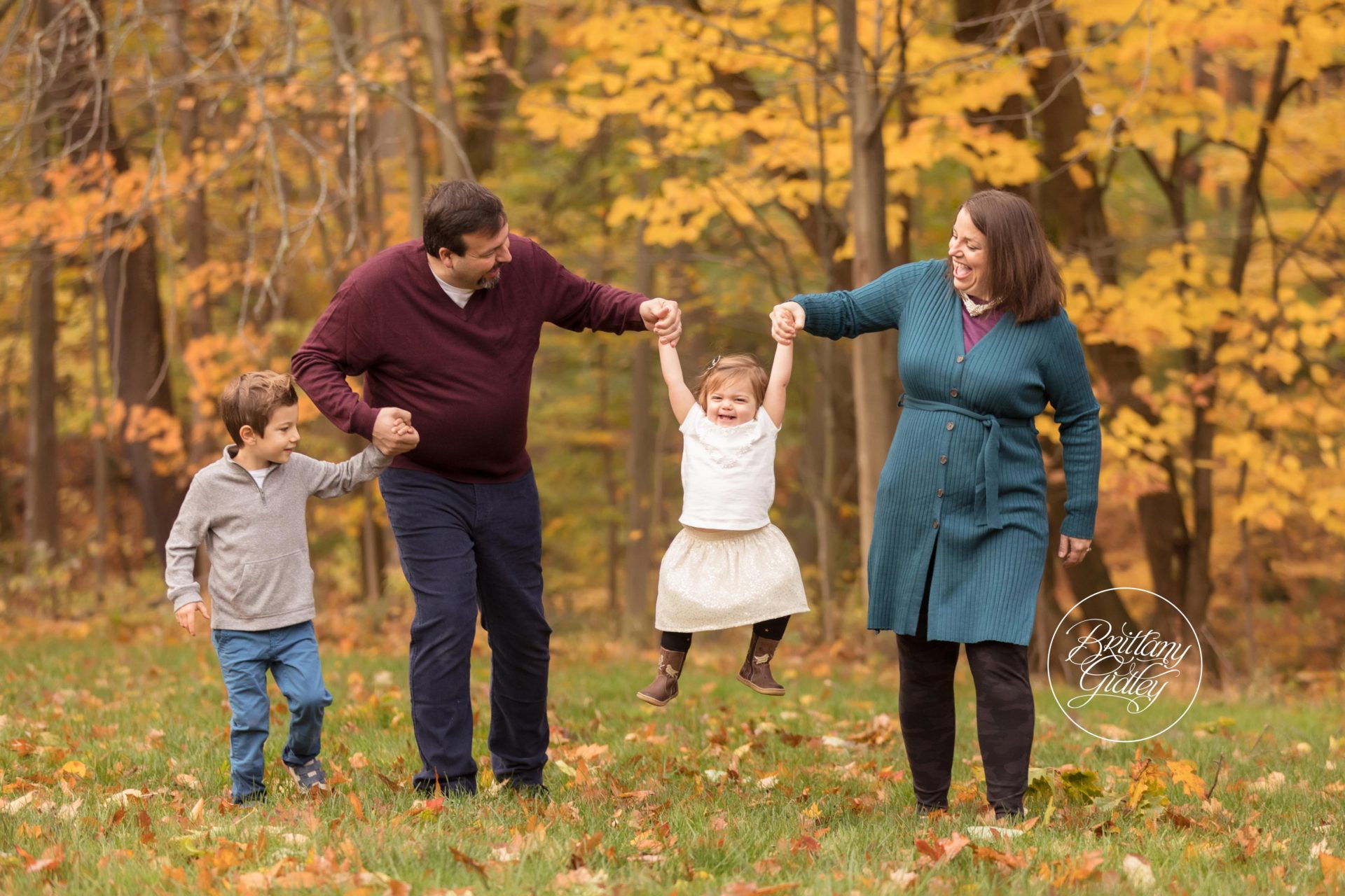 Fall Family Photographer Waite Hill Ohio