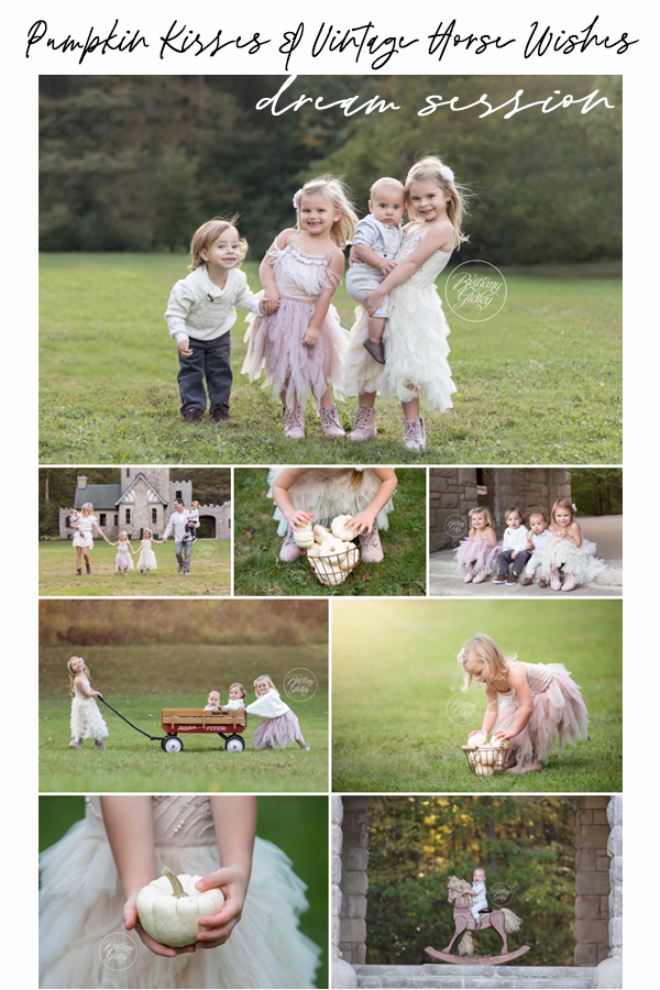 Pumpkin Kisses & Vintage Horse Wishes Dream Session | Squires Castle