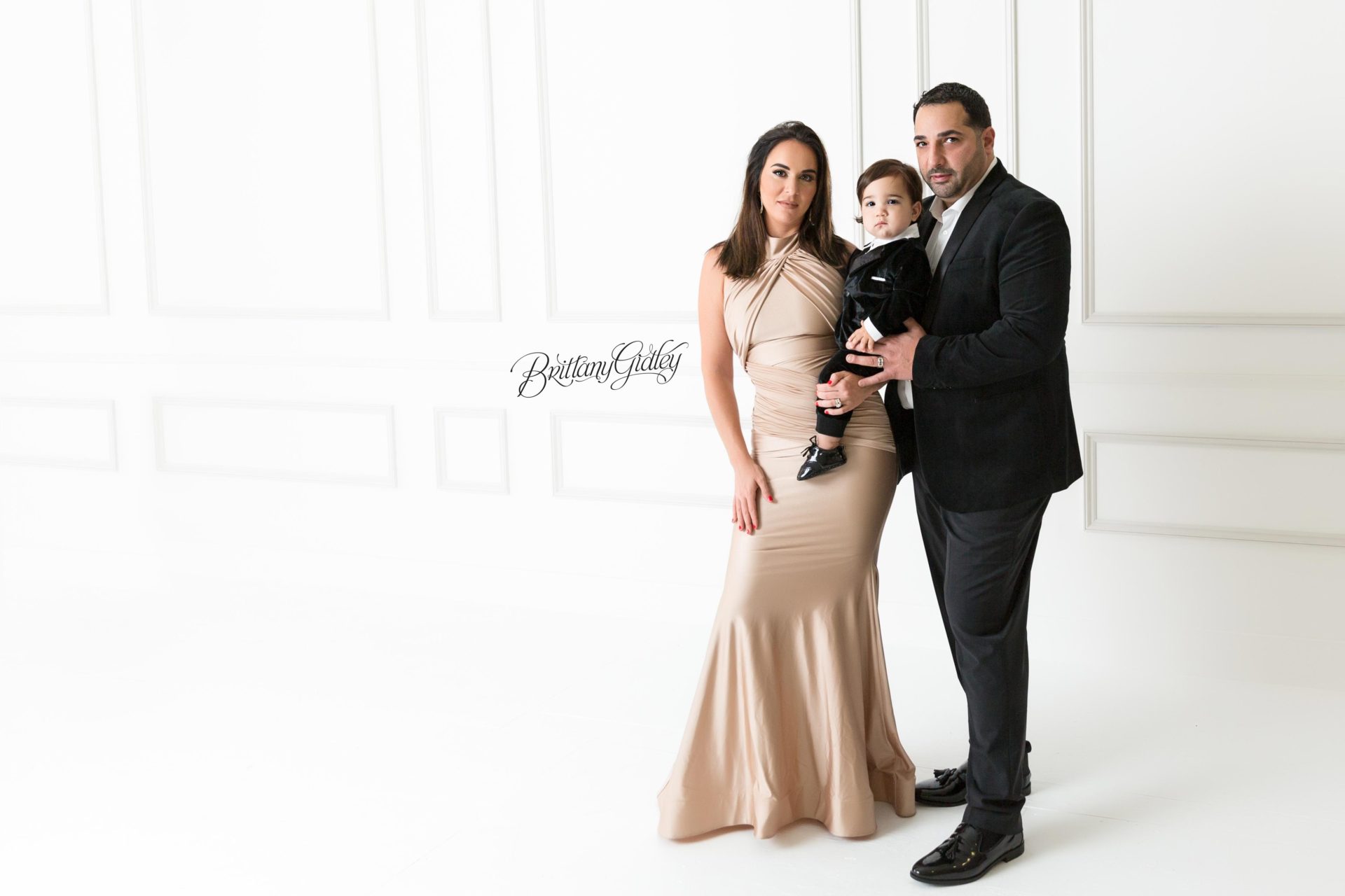 Family Christmas Pictures | Malik 12 Months