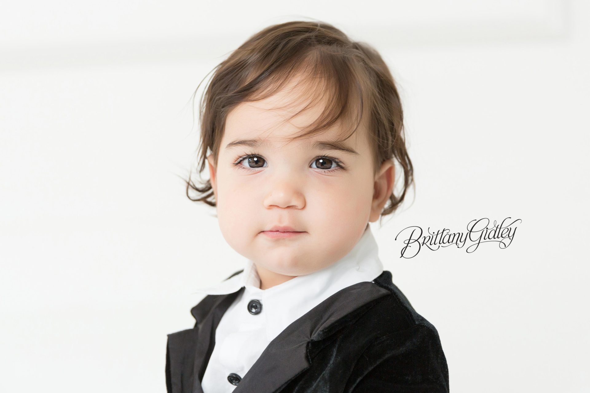 Baby Christmas Pictures | Malik 12 Months