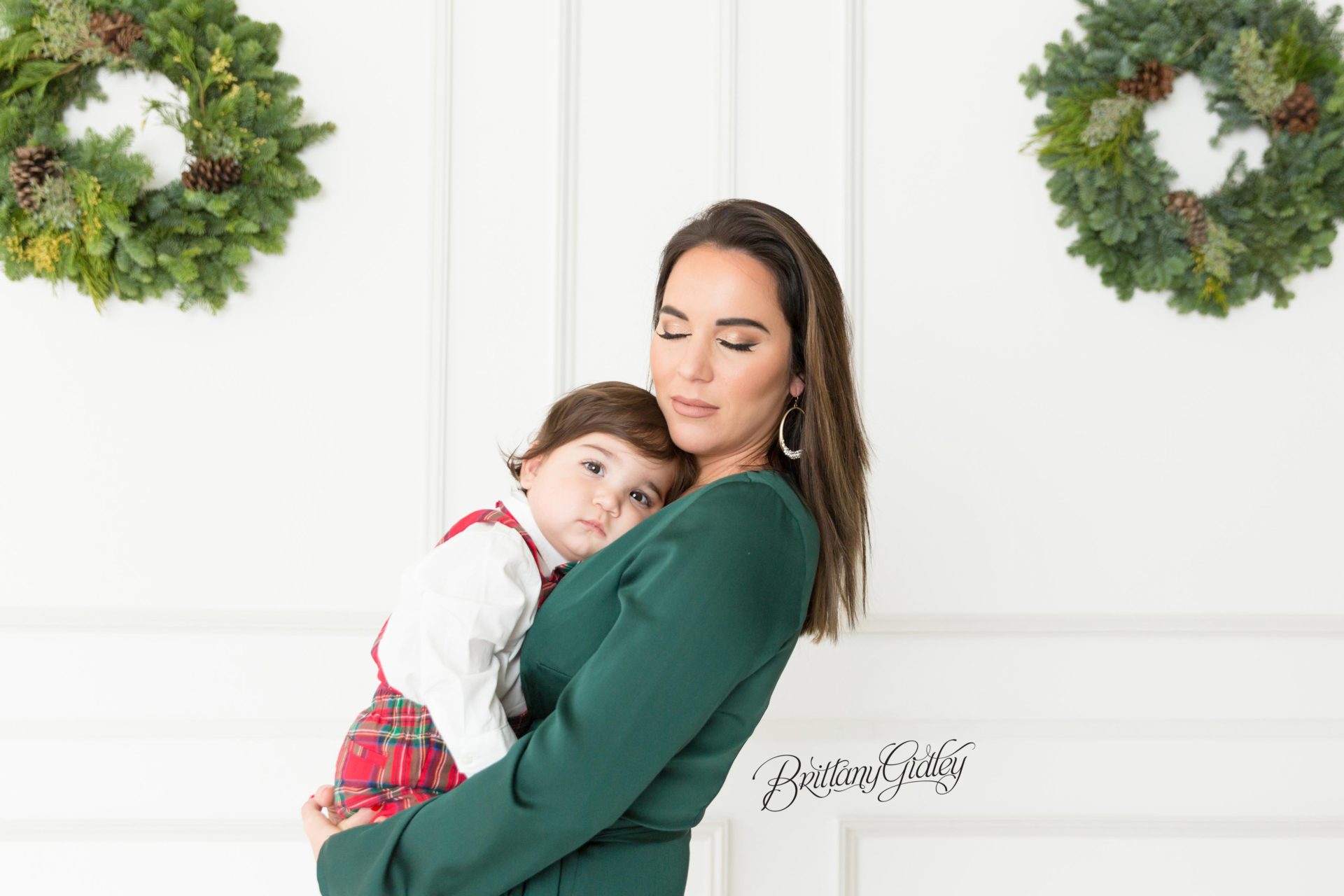 Christmas Pictures Cleveland Baby and Family