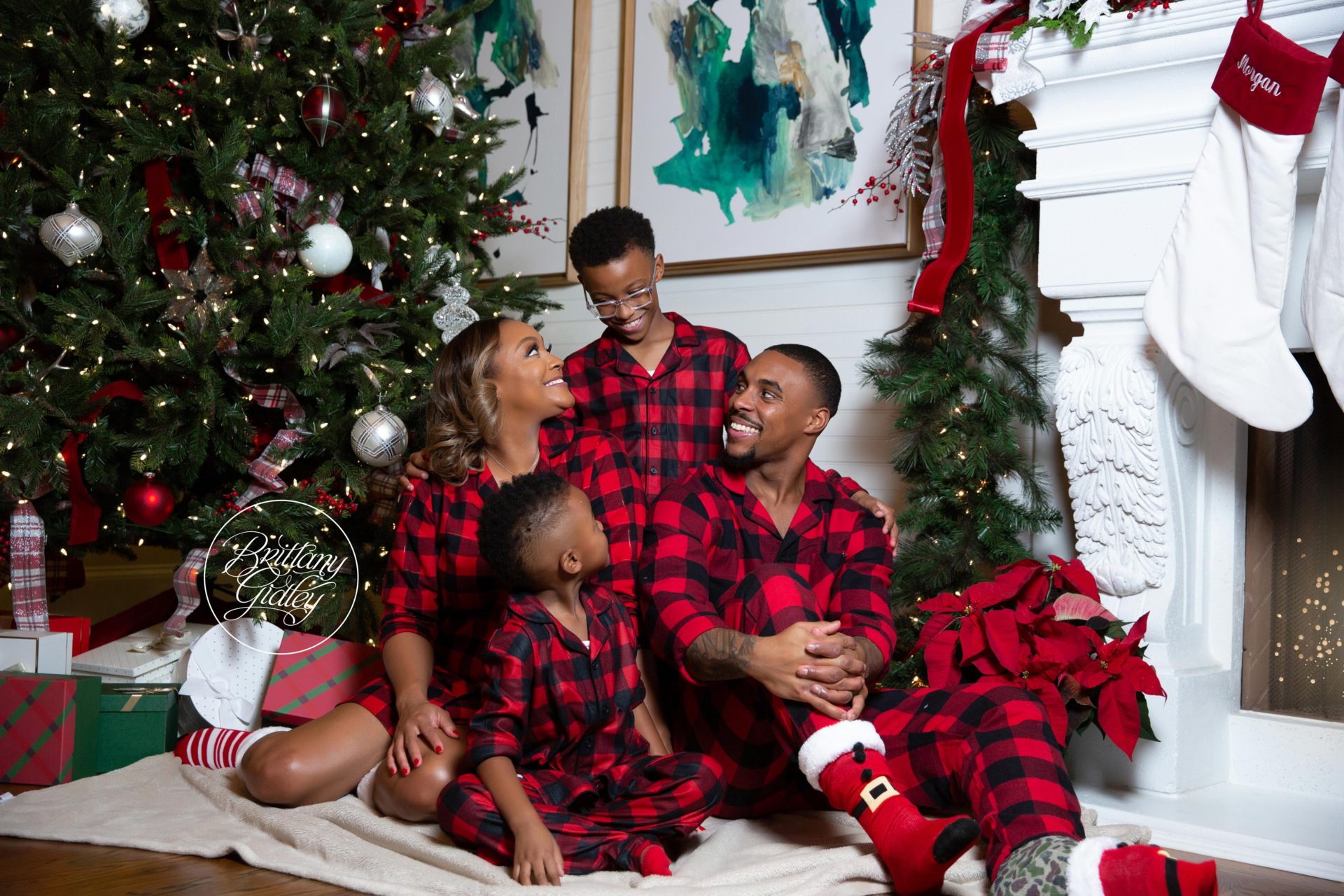 Home For The Holidays Dream Session | The Burnett Family | Marietta Georgia Family Photographer