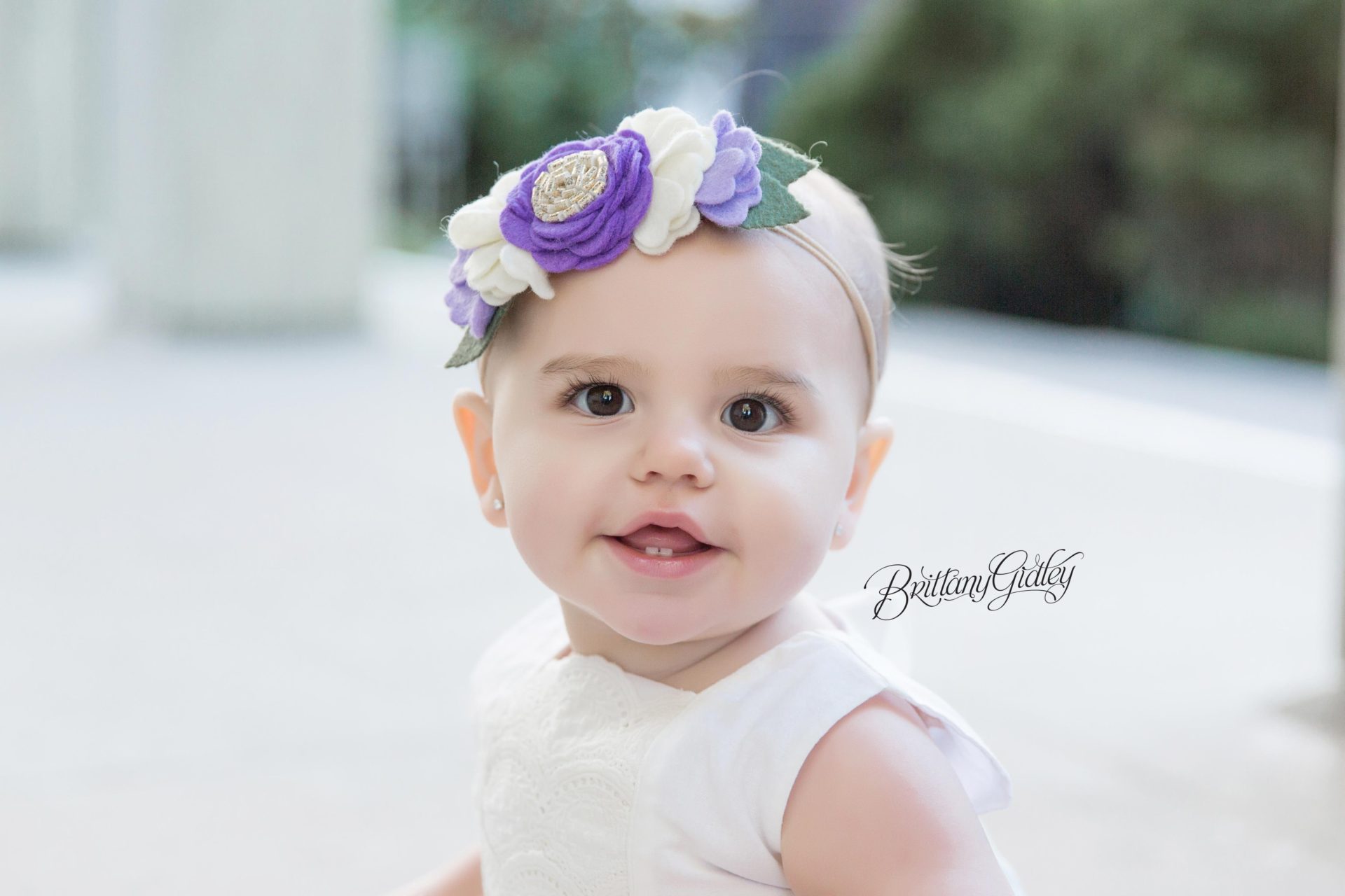 South Bay Family Photographer has a photo shoot with baby Ellie at 12 months old at Saint Francis Episcopal in Palos Verdes California!