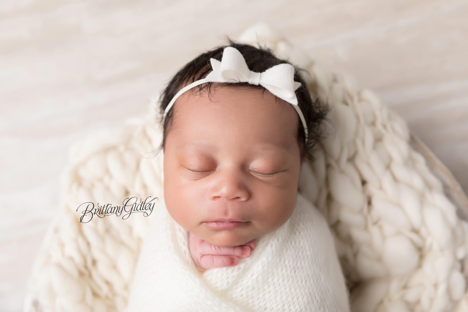 Photo Shoot of a Baby Girl