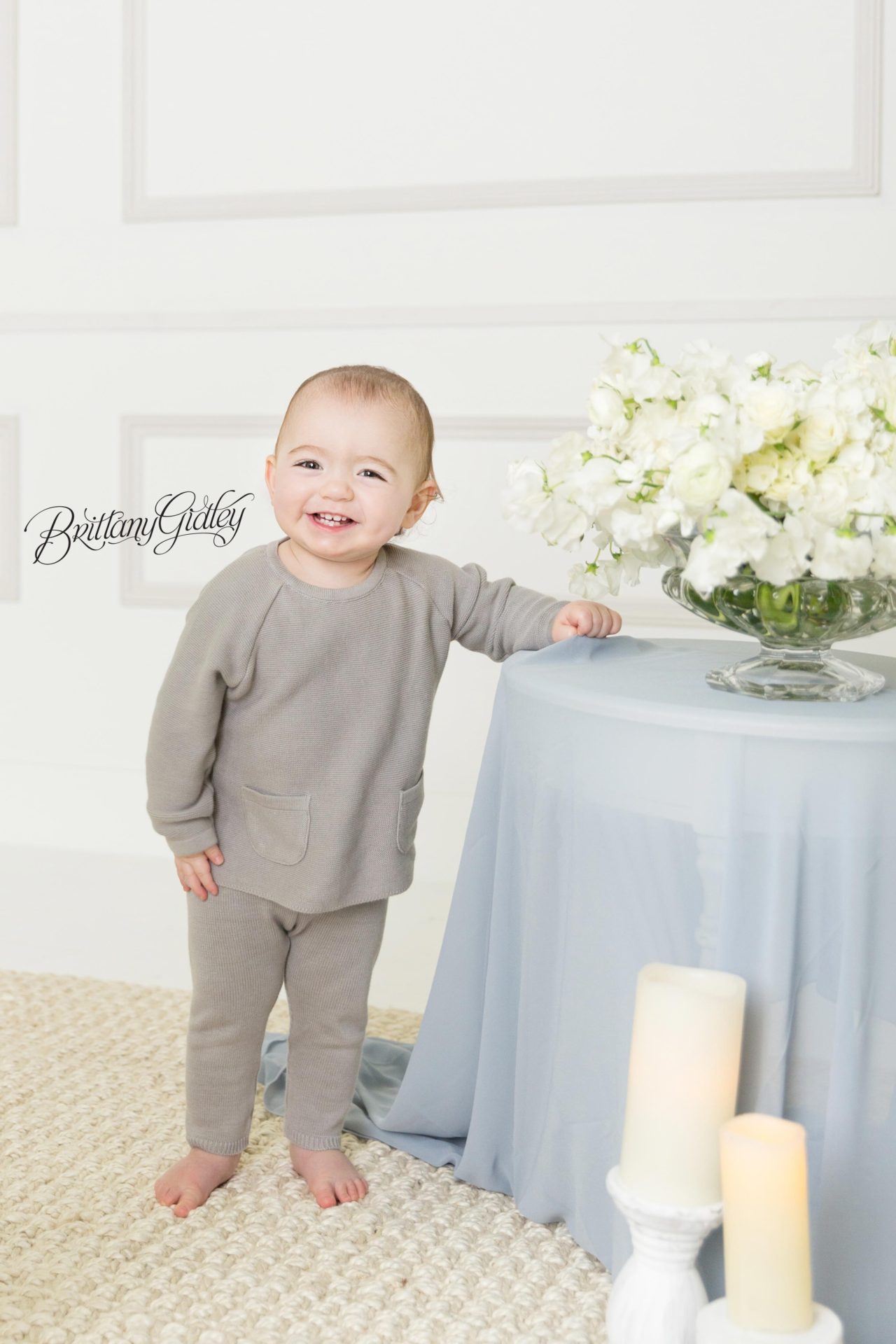 12 Months Baby Photo Shoot Studio Los Angeles