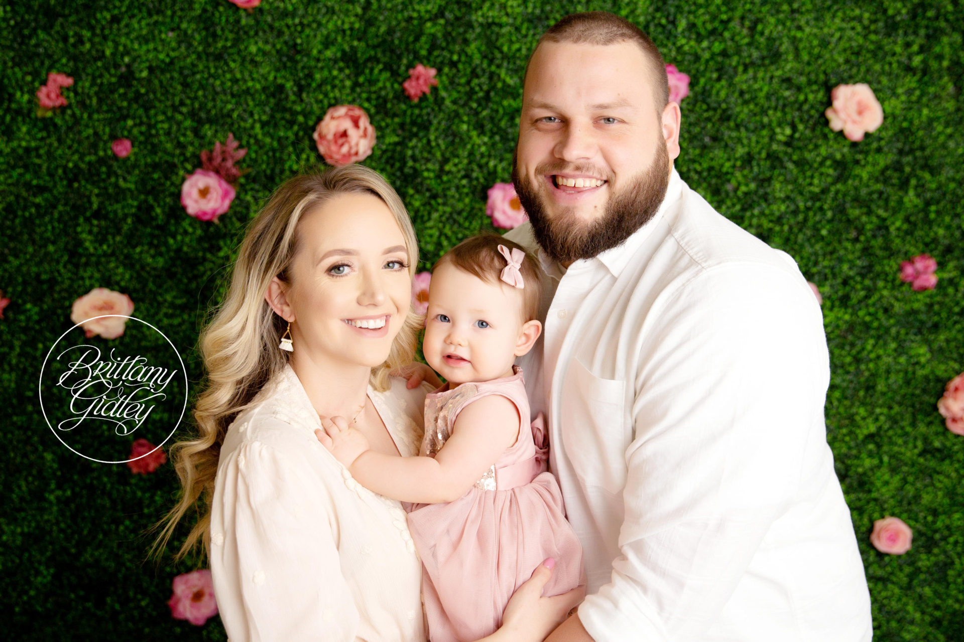 Floral Fete Dream Session | Zoey 12 Months | Flower Wall Photo Shoot