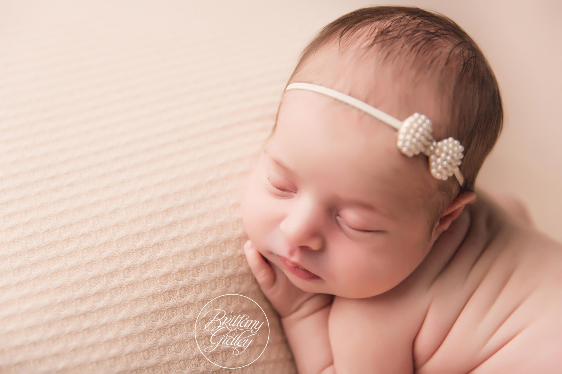 Newborn Photo Shoot with One Week Old