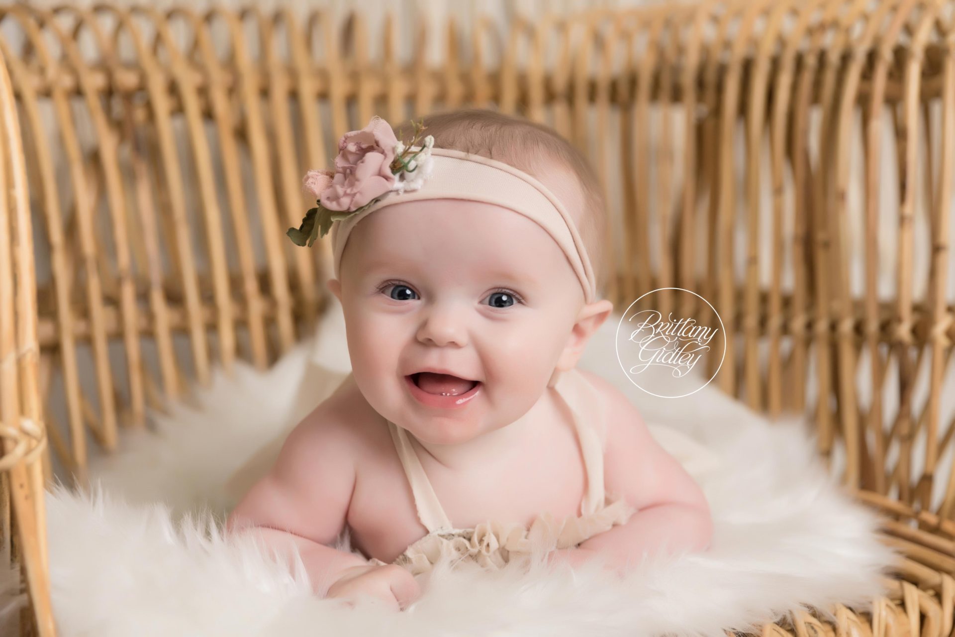 Boho Baby Photo Shoot | Cleveland Ohio Baby Photographer | Studio Baby Photography