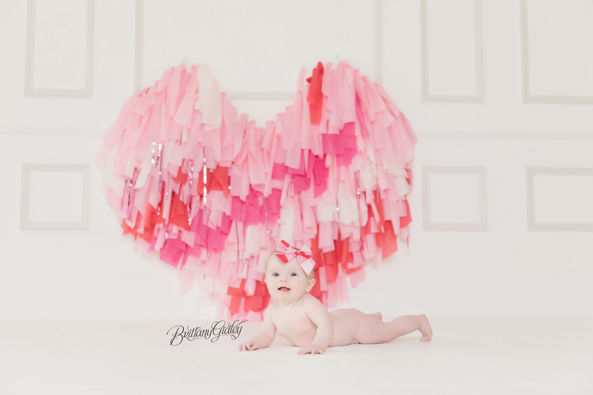 Valentine's Day Baby Photo Shoot | Brittany Gidley Photography