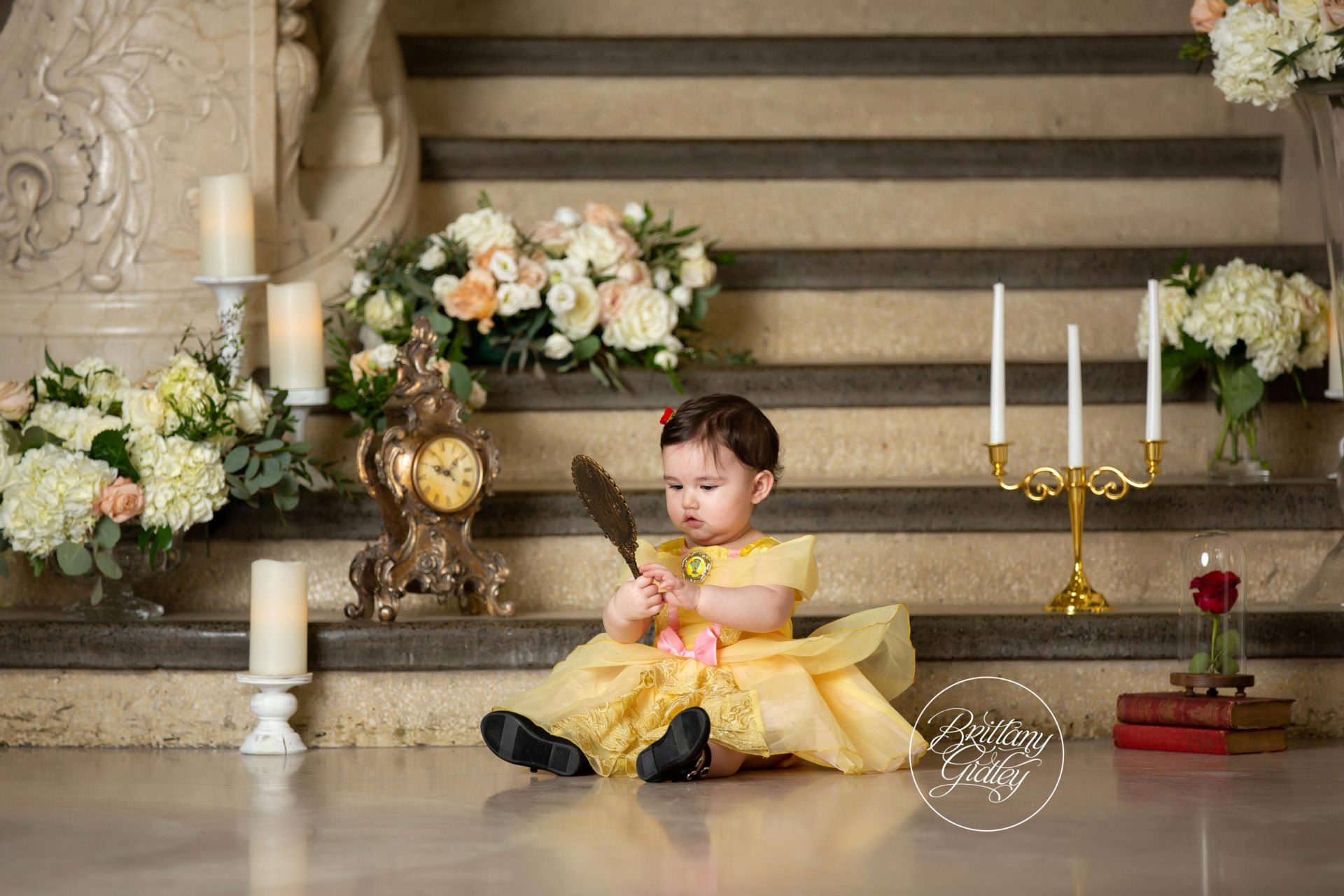 Tale As Old As Time Dream Session | Sofia 12 Months | Beauty And The Beast Photo Shoot