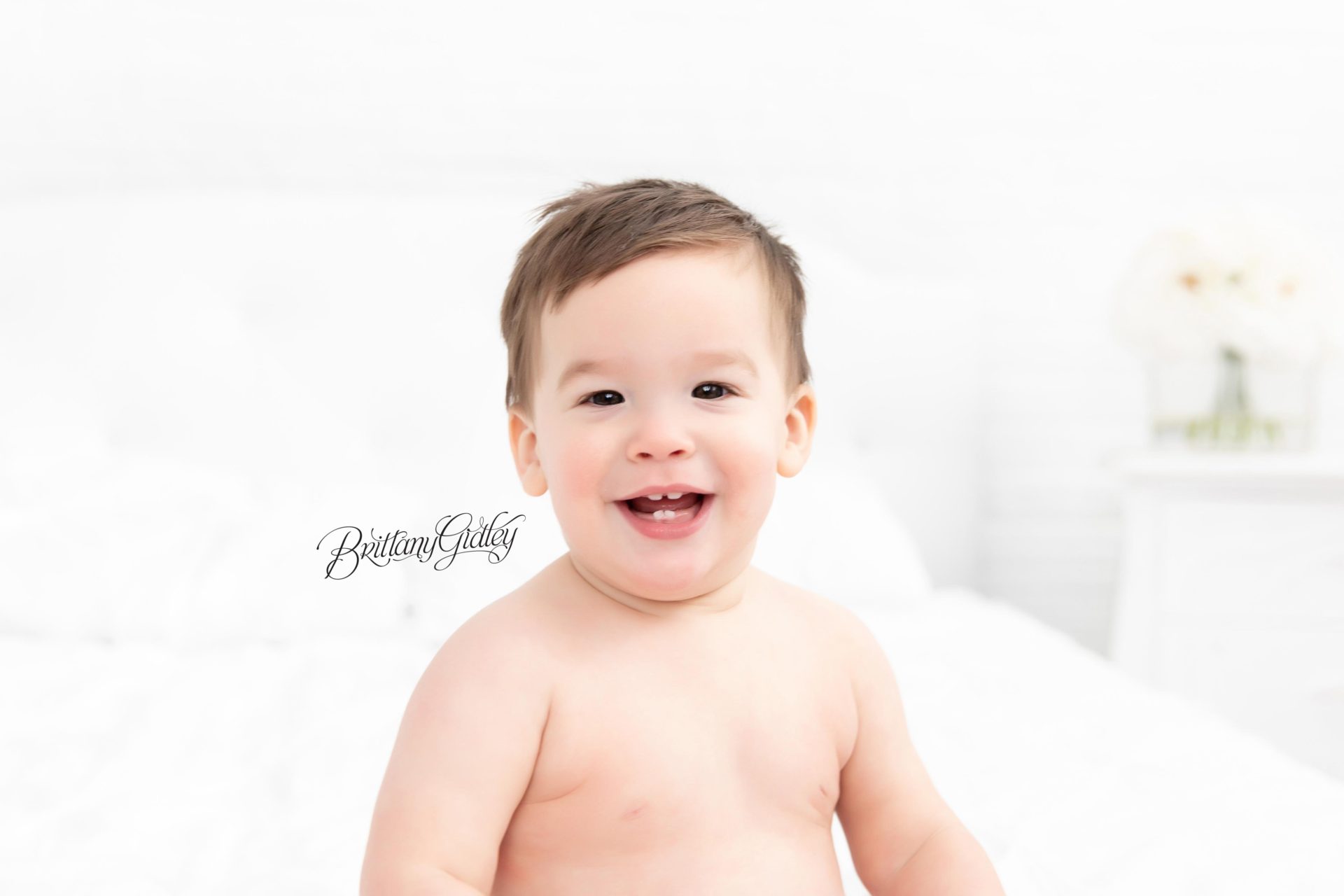 Twin Baby Photographer | TJ & Ray 12 Months | Brittany Gidley Photography