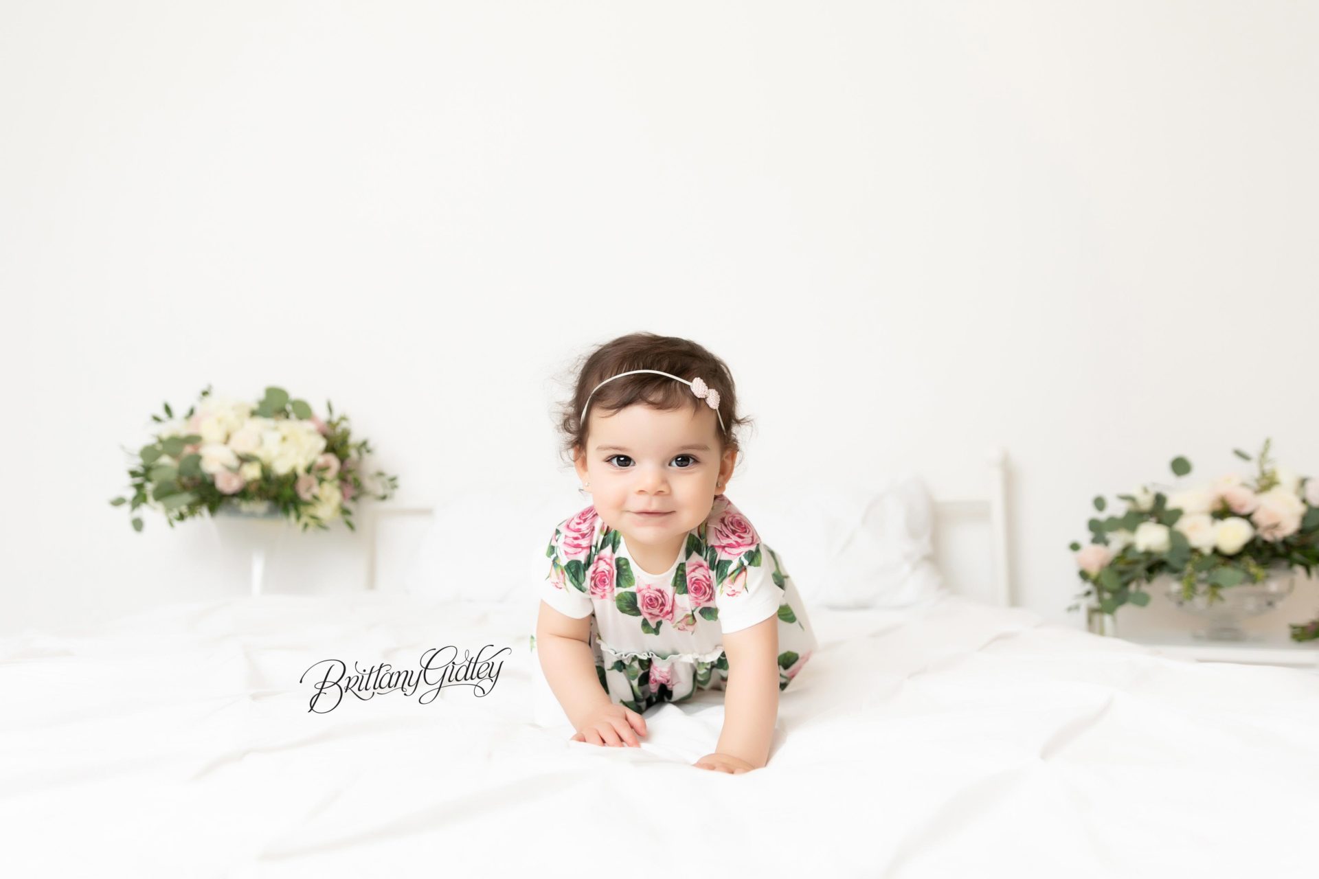 Birthday Blooms Dream Session | Amina 12 Months