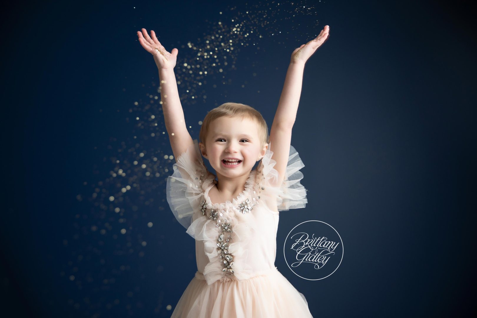 Tea with a Side of Glitter Dream Session | Pediatric Cancer Photo Shoot