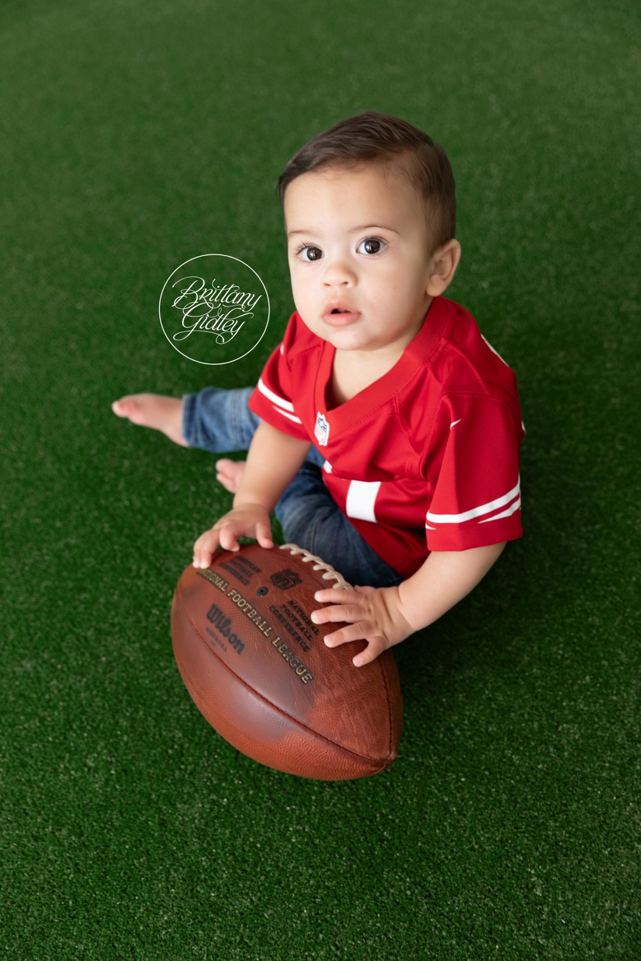 San Francisco 49ers Baby Photographer | Gunnar 8 Months