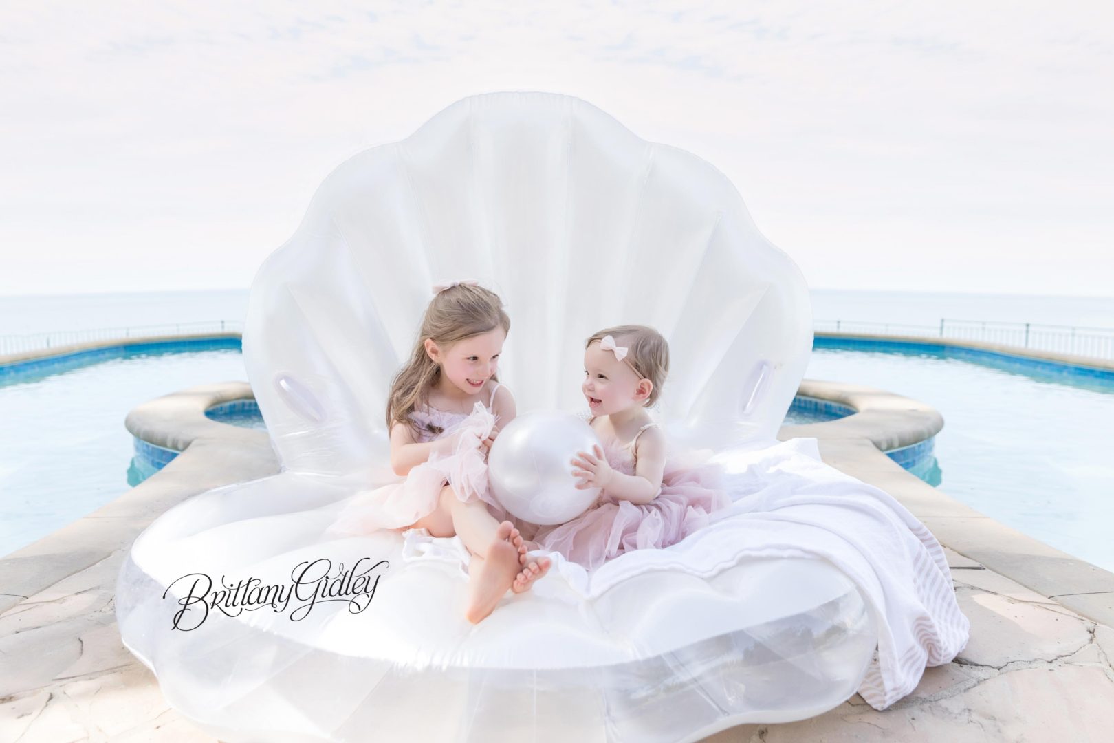 Pool Party Dream Session | Magical Pool Photo Shoot with Brittany Gidley Photography