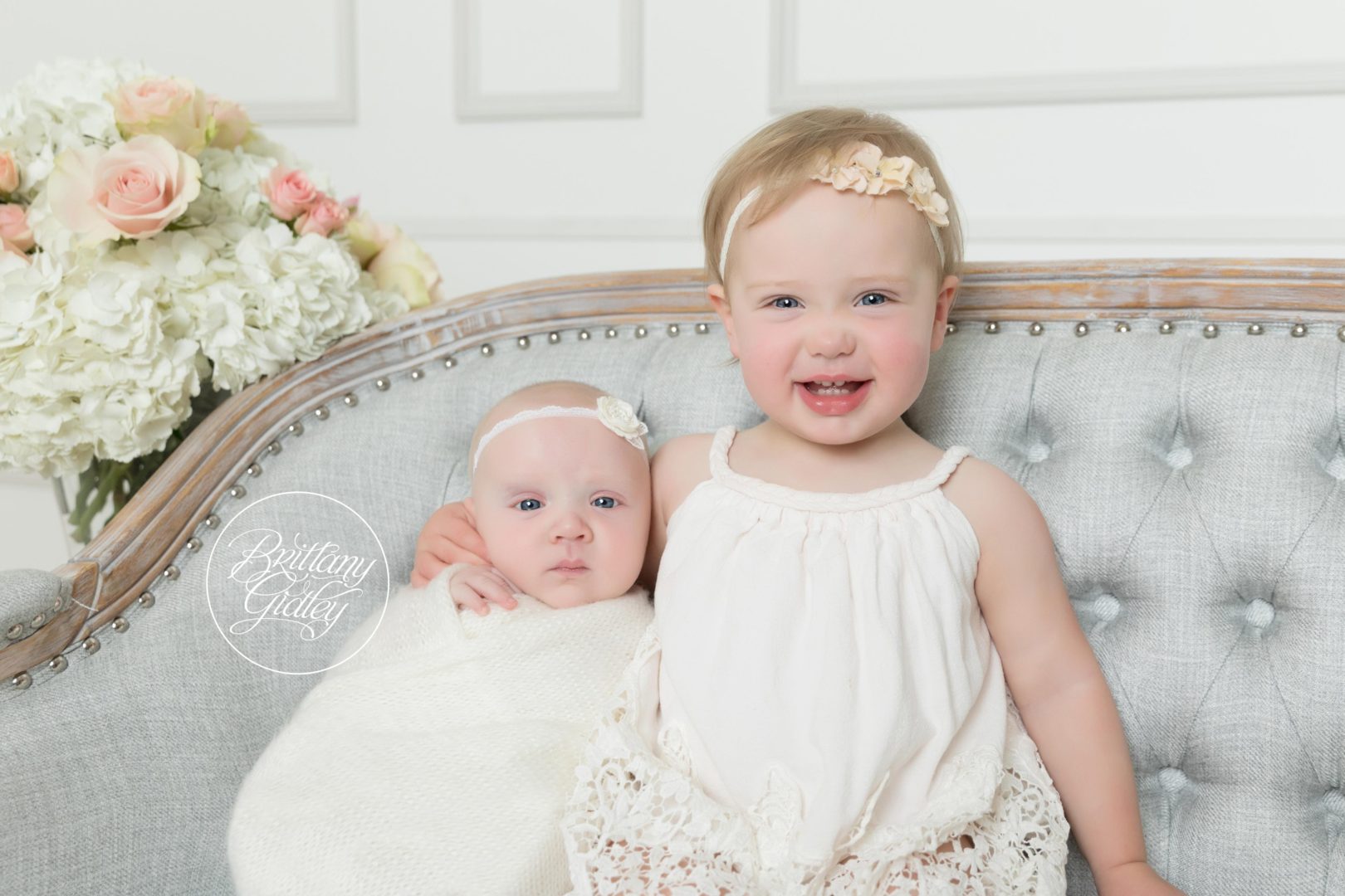 Floral Themed Photo Shoot | Baby Photographer Brittany Gidley