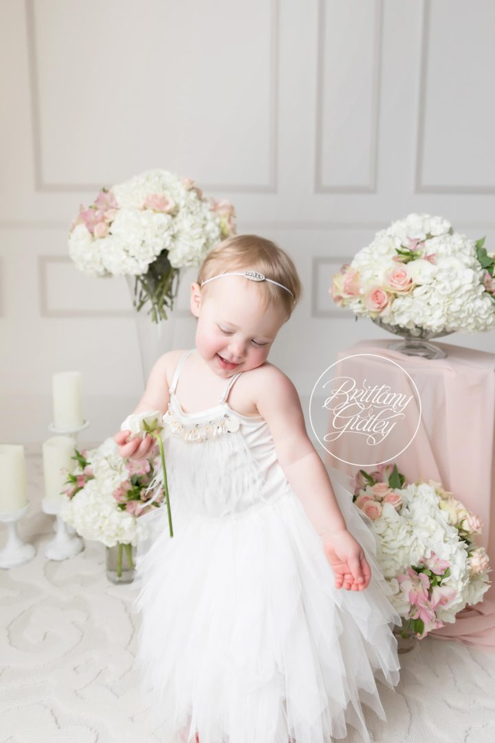 Floral Themed Photo Shoot | Toddler Photographer Brittany Gidley