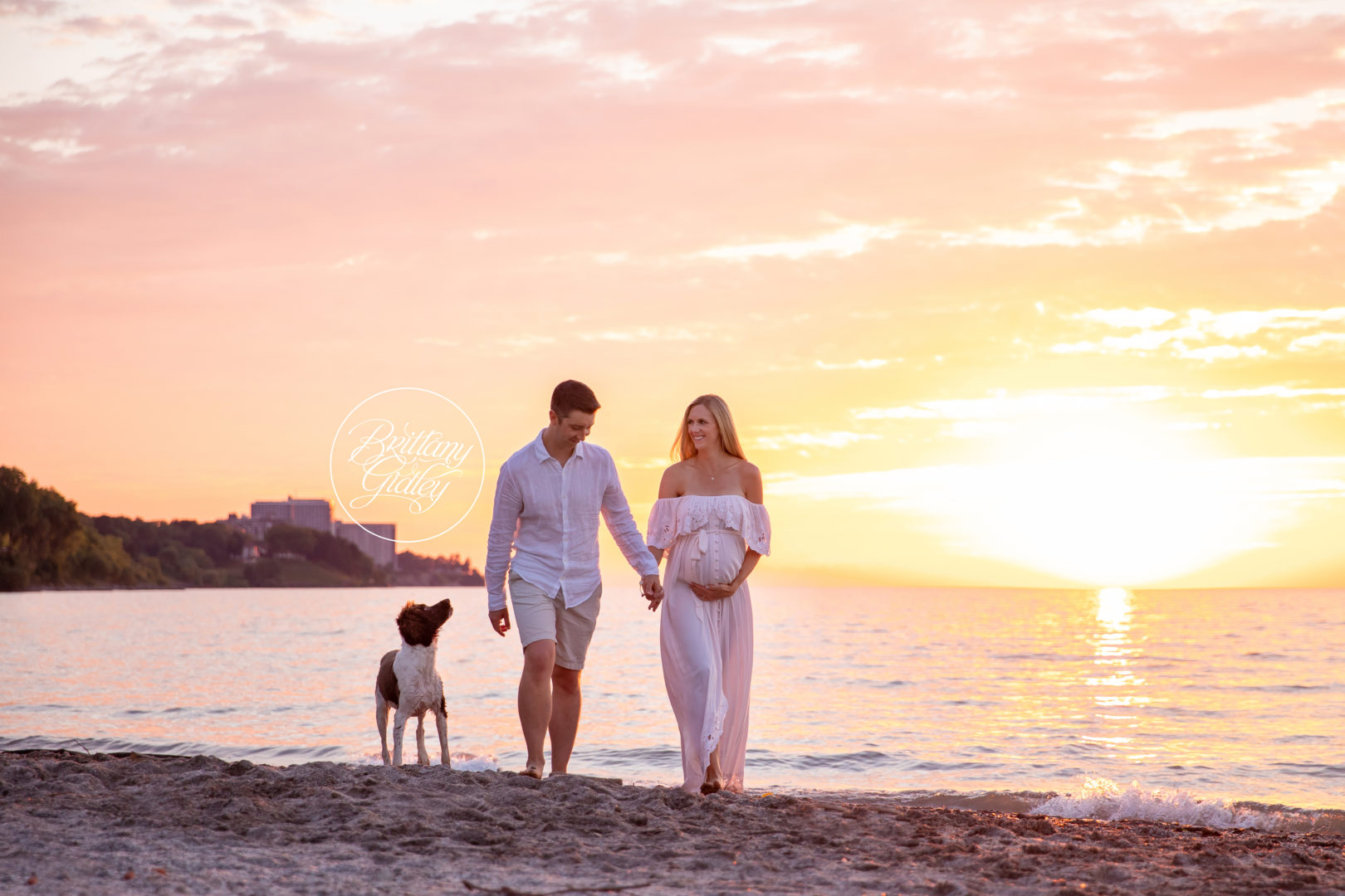 Edgewater Beach Pregnancy Photos