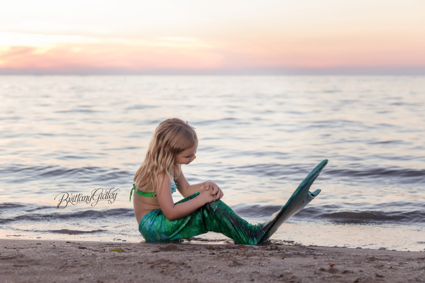 Kids Mermaid Photography | Photoshoot Child Mermaid