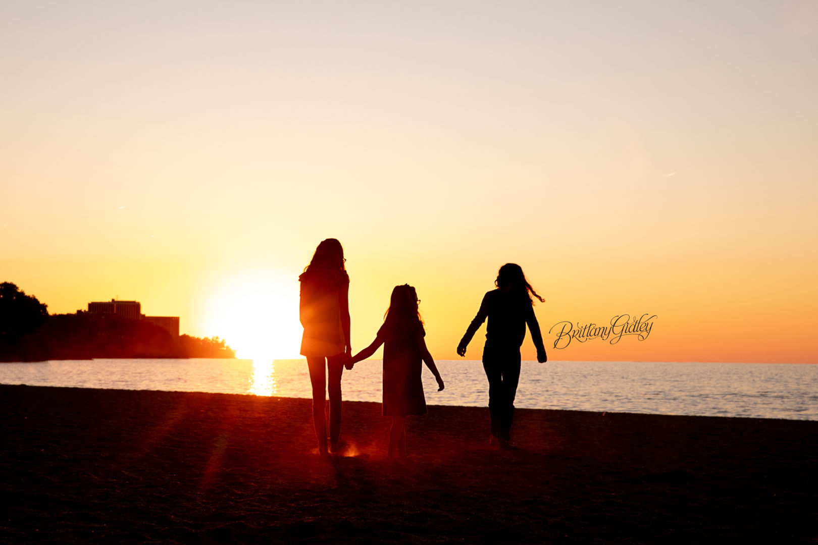 Beach Silhouette Photo Shoot