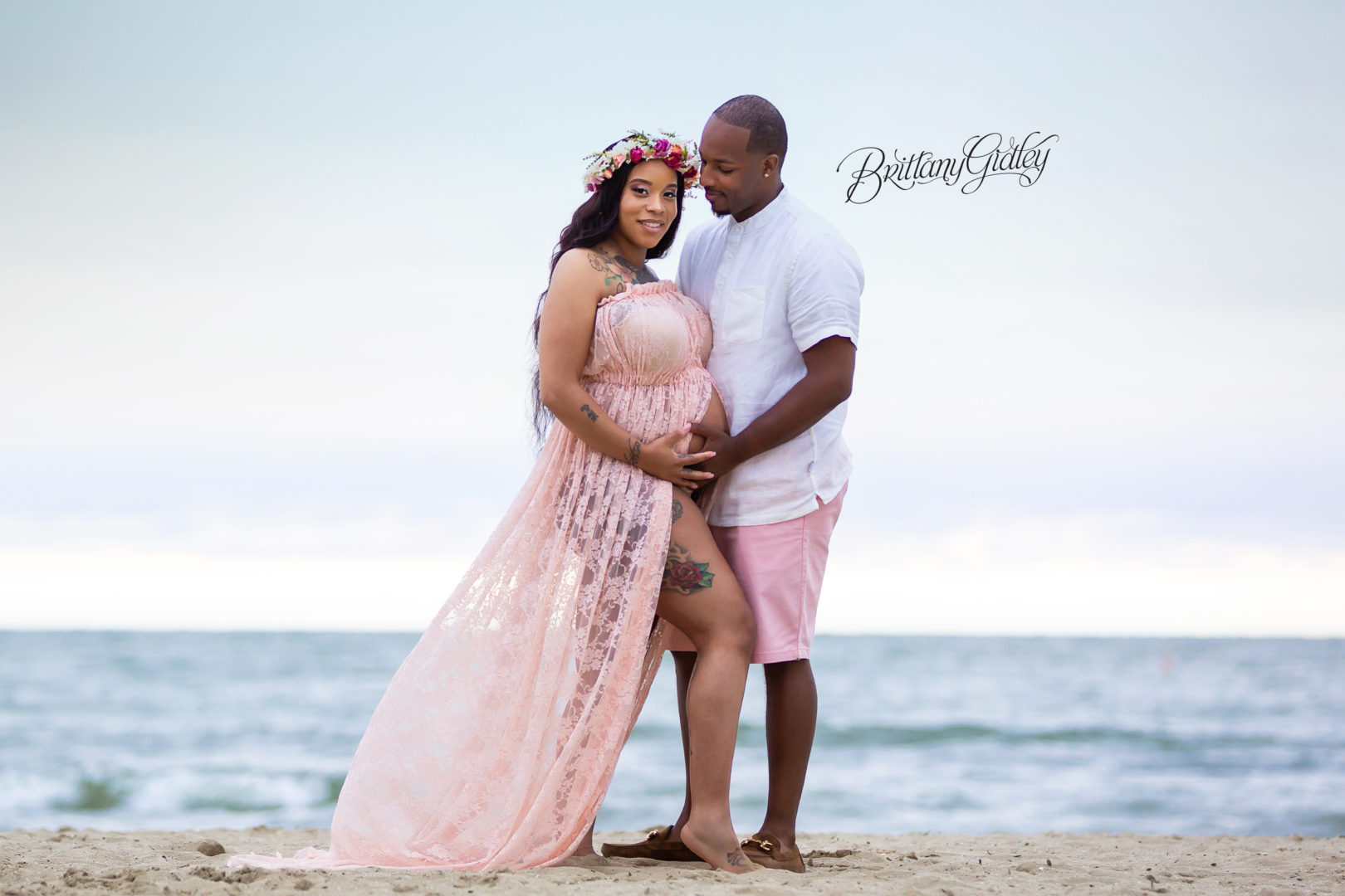Pregnancy Photography | Wilmore Maternity | Edgewater Beach