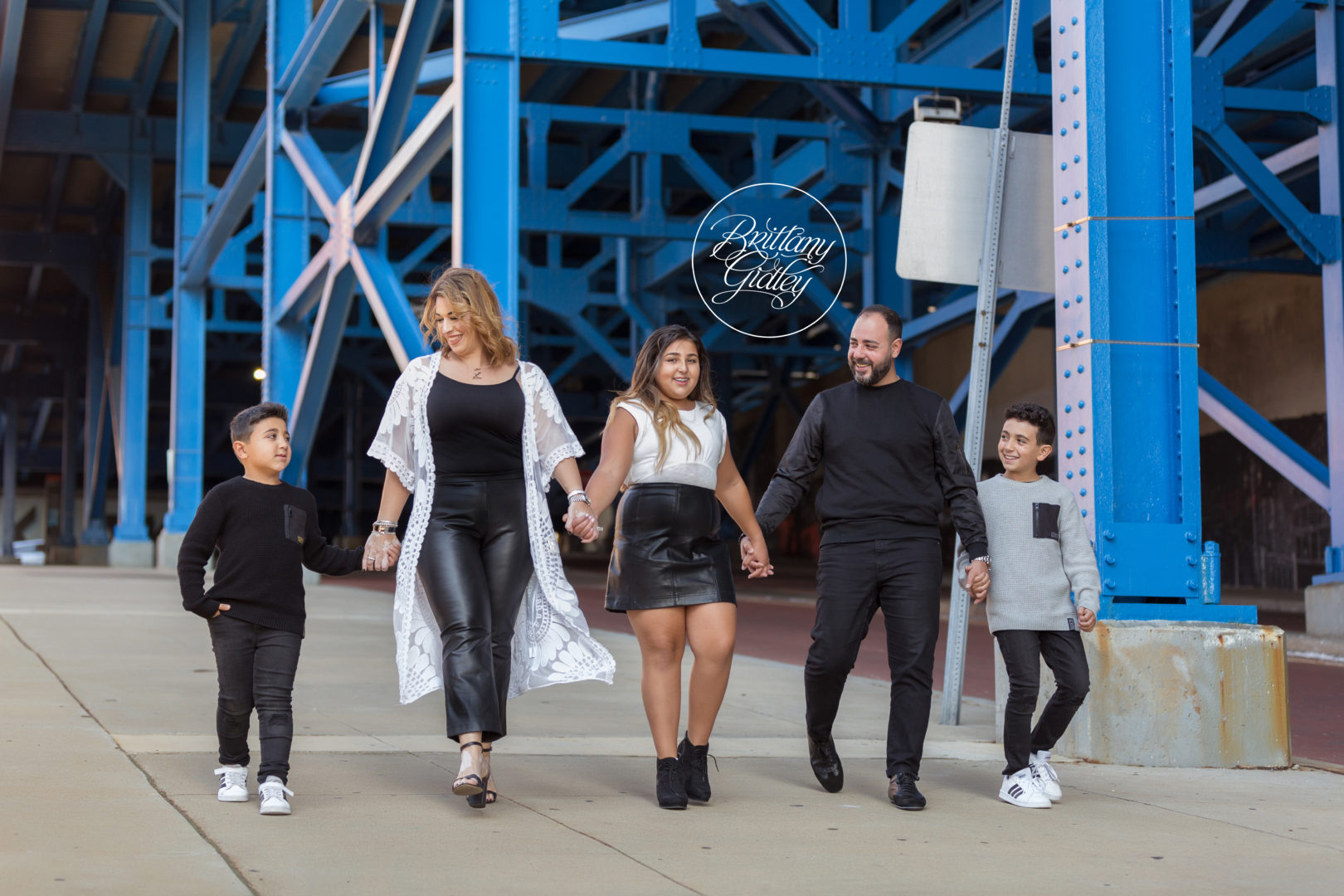 Downtown Cleveland Photo Shoot | The Bedran Family