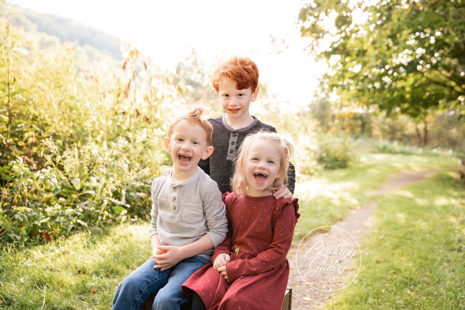Fall Family Photography | The Nasca Family | Everett Road Covered Bridge