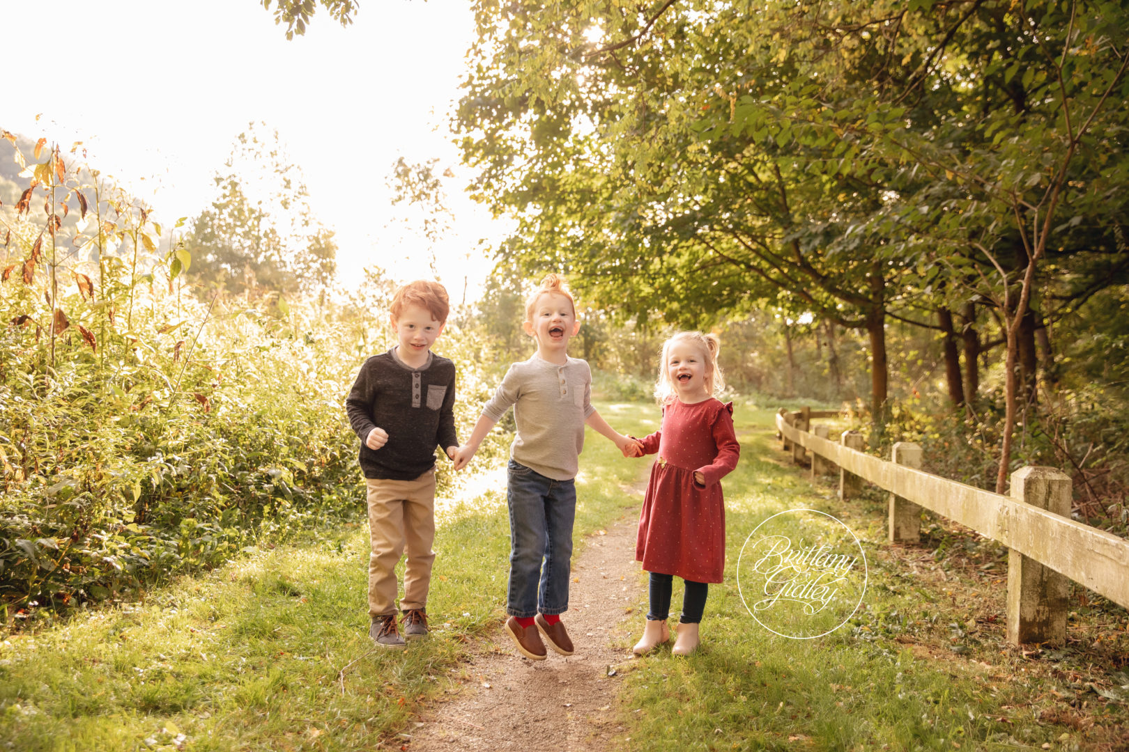 Fall Family Photography | The Nasca Family | Everett Road Covered Bridge