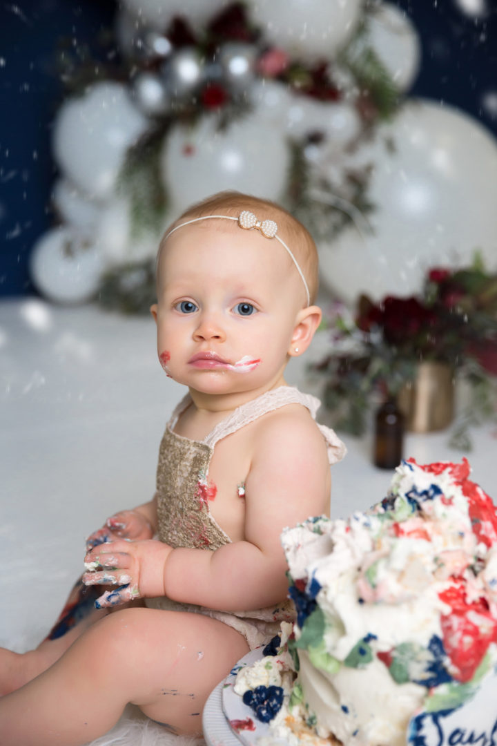 Winter ONEderland Dream Session Baby Photo Shoot