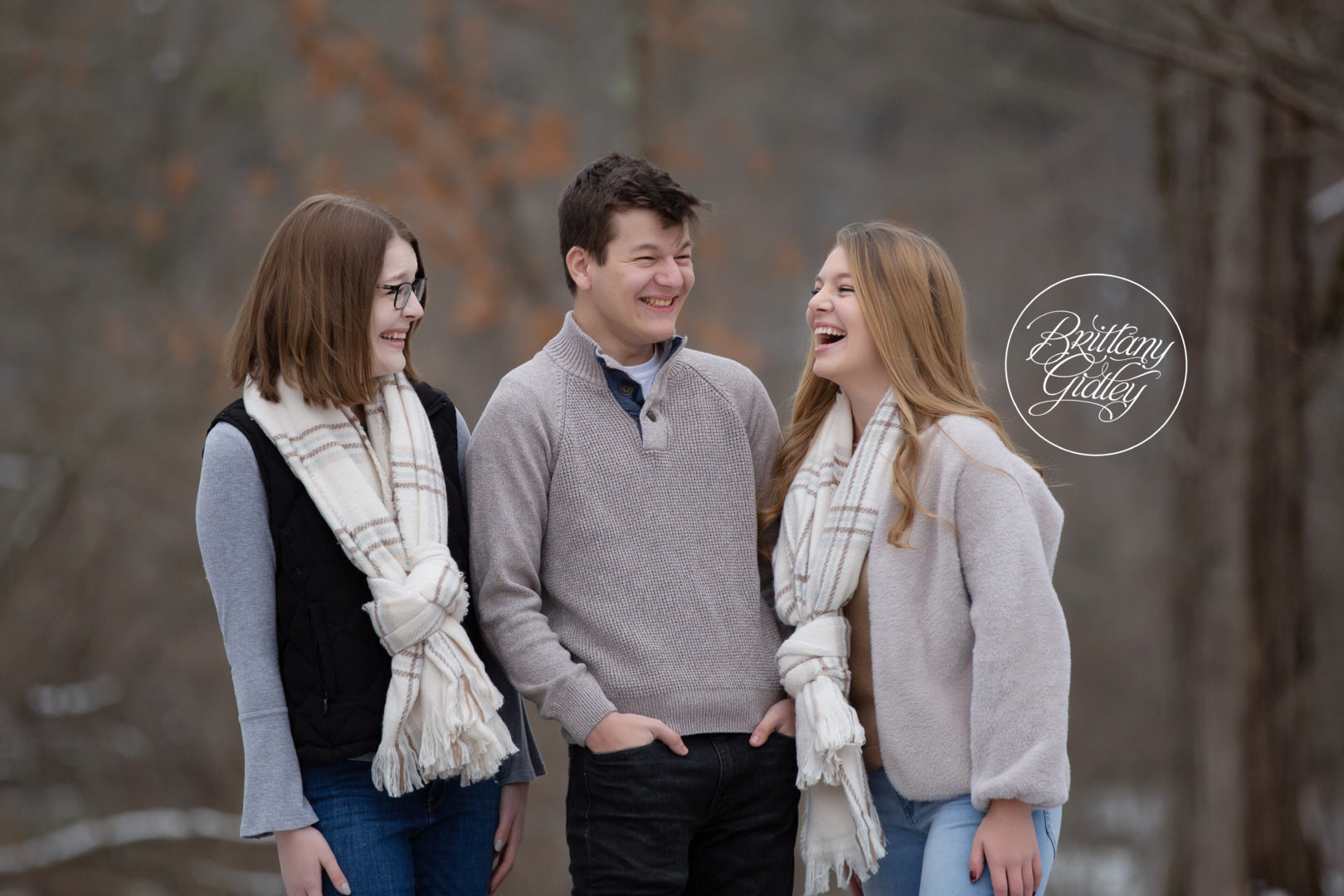 Winter Photo Shoot | The Carlozzi Family | Holden Arboretum